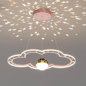 LAMPARA COLGANTE DE ESTRELLA EN LA NUBE