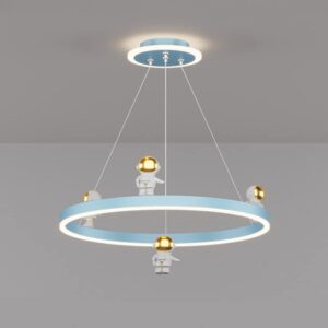 LAMPARA ACRILICO PLANETA COLGANTE LUZ NIÑO2100.24