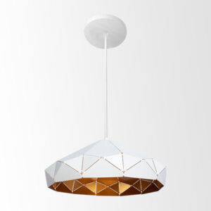 LUMINARIA COLGANTE BLANCO