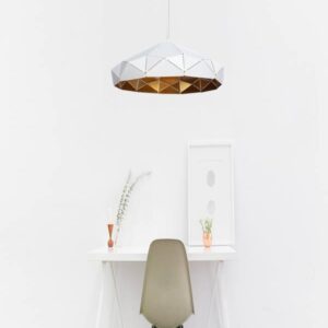 LUMINARIA COLGANTE BLANCO