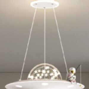 LAMPARA ACRILICO LED COLGANTE ASTRONAUTA