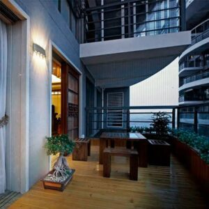 ARBOTANTE ACABADO NEGRO