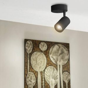 LUMINARIA ARBOTANTE DIRIGIBLE NEGRA LUMINARIA ARBOTANTE DIRIGIBLE NEGRA