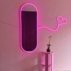 MANGUERA NEON FLEXIBLE 5M, ROSA