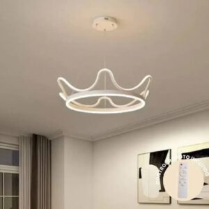 CANDIL DE LED COLGANTE MODERNO TIPO CORONA
