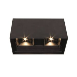 ARBOTANTE LED SOBREPONER NEGRO