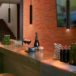 LUMINARIO PARA INTERIOR COLGANTE NEGRO