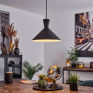 LUMINARIO COLGANTE NEGRO