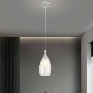 LUMINARIO COLGANTE BLANCO