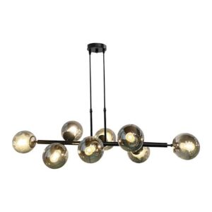 LAMPARA COLGANTE TECHO NEGRA