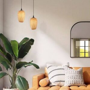 LUMINARIA COLGANTE TERMINADO BAMBOO