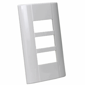 PLACA 3 MODULOS LINEA MODUS