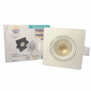 LUMINARIA PARA EMPOTAR 7W