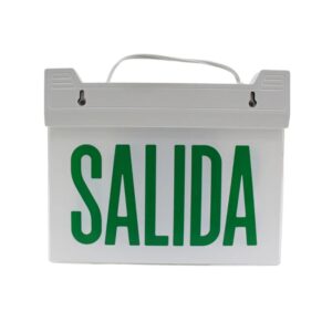 LETRERO VERDE "SALIDA"