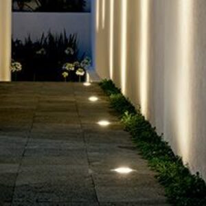LUMINARIA PARA EMPOTRAR EN PISO