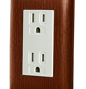 CONTACTO DUPLEX TERMINADO MADERA