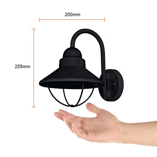 LAMPARA EXTERIOR SOBREPONER EN MURO - Imagen 4