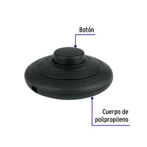 INTERRUPTOR DE PIE SOBREPONER