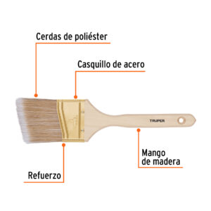BROCHA CORTE ANGULAR