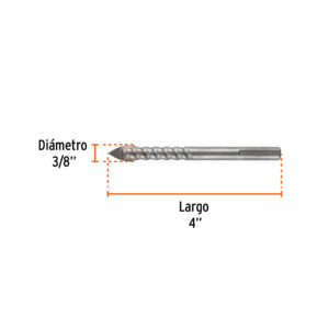 BROCA PARA VIDRIO Y AZULEJO