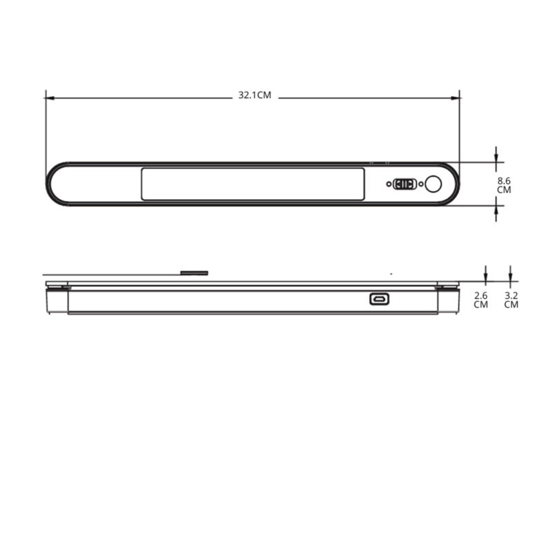 LAMPARA RECARGABLE PARA ARMARIO DESLIZABLE - Imagen 4