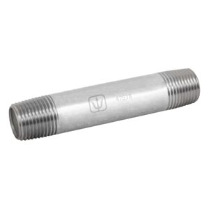 NIPLE DE ACERO GALVANIZADO 1/2 X 4"