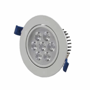 LUMINARIA PARA EMPOTAR (BOTE) 7W