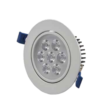 LUMINARIA PARA EMPOTAR (BOTE) 7W