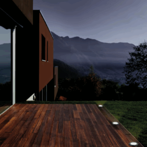 LAMPARA DE PISO PARA EMPOTAR 12W