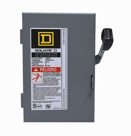 INTERRUPTOR DE SEGURIDAD 2X30A