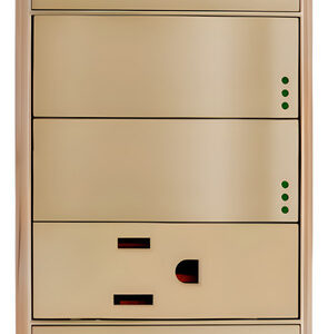 APAGADOR DOBLE Y CONTACTO DORADO