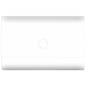 PLACA CIEGA BLANCA LINEA MODUS