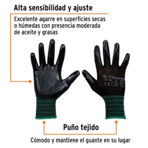 GUANTES DE NYLON GUANTES DE NYLON