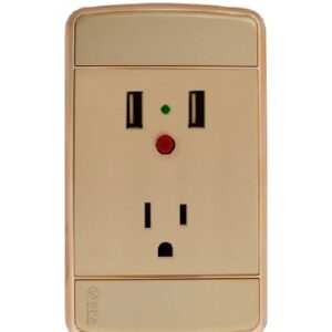 CONTACTO CON 2 ENTRADAS USB