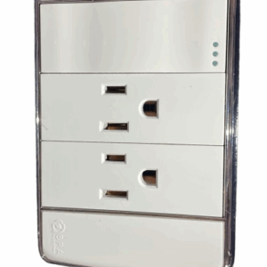 CONTACTO DUPLEX Y APAGADOR SENCILLO