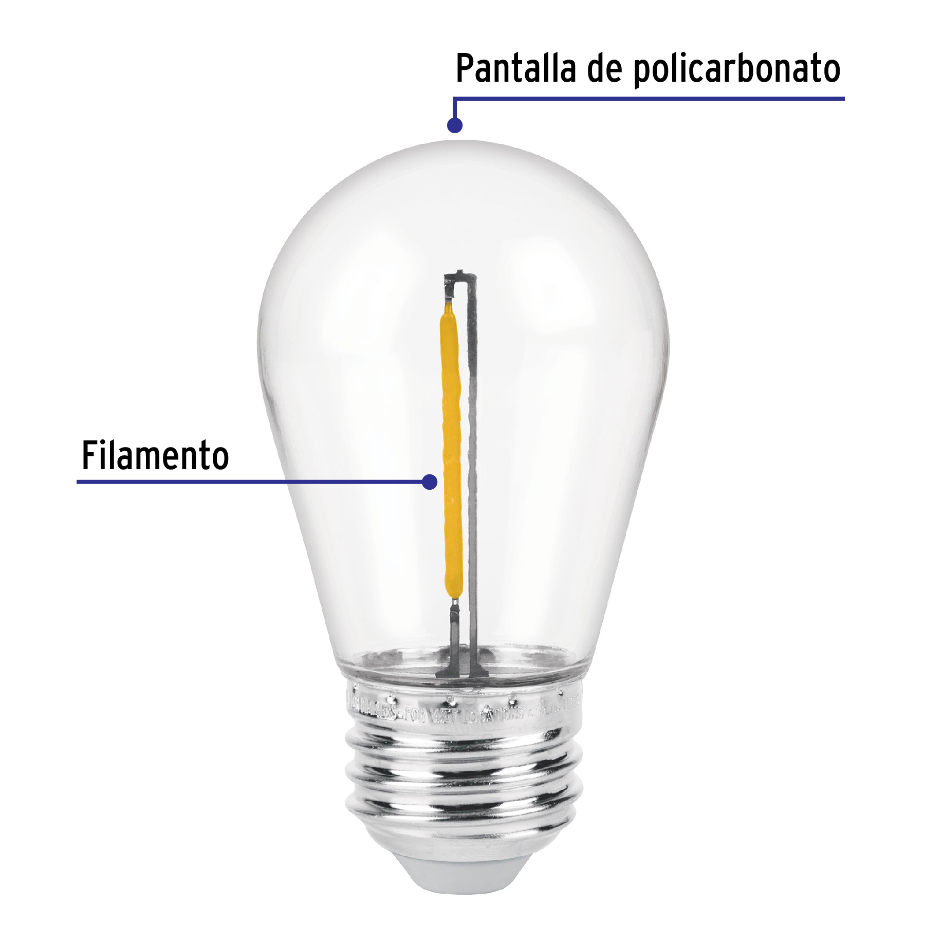 FOCO LED FILAMENTO - Imagen 2