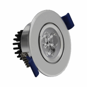 LUMINARIA DE 3W DIRIGIBLE PARA EMPOTRAR