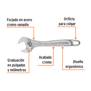 LLAVE AJUSTABLE PERICO