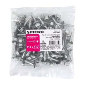 BOLSA CON 50 PIJAS C/RONDANA 1 1/4" P/BROCA