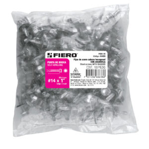 BOLSA DE PIJAS HEXAGONALES P/BROCA CON RONDANA 1"