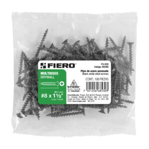 PIJAS MULTIUSOS #8 X 11/2"  (100PZ)