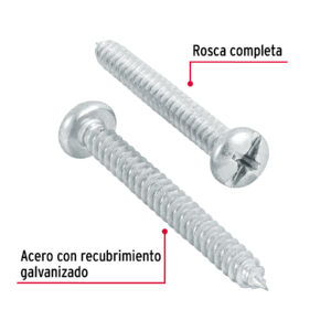 BOLSA DE 200 PIJAS #8 x 1-1/2″ P/LAMINA