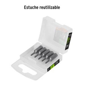 ESTUCHE CON 5 PUNTAS TORX