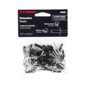 BOLSA CON 50 REMACHES 3/8" DE ALUMINIO