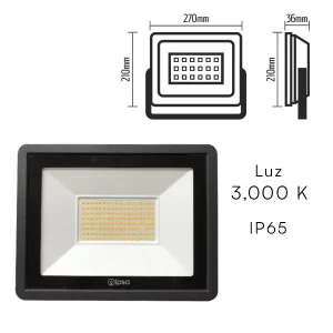 REFLECTOR LUZ CALIDA