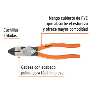 PINZA PARA ELECTRICISTA 9″