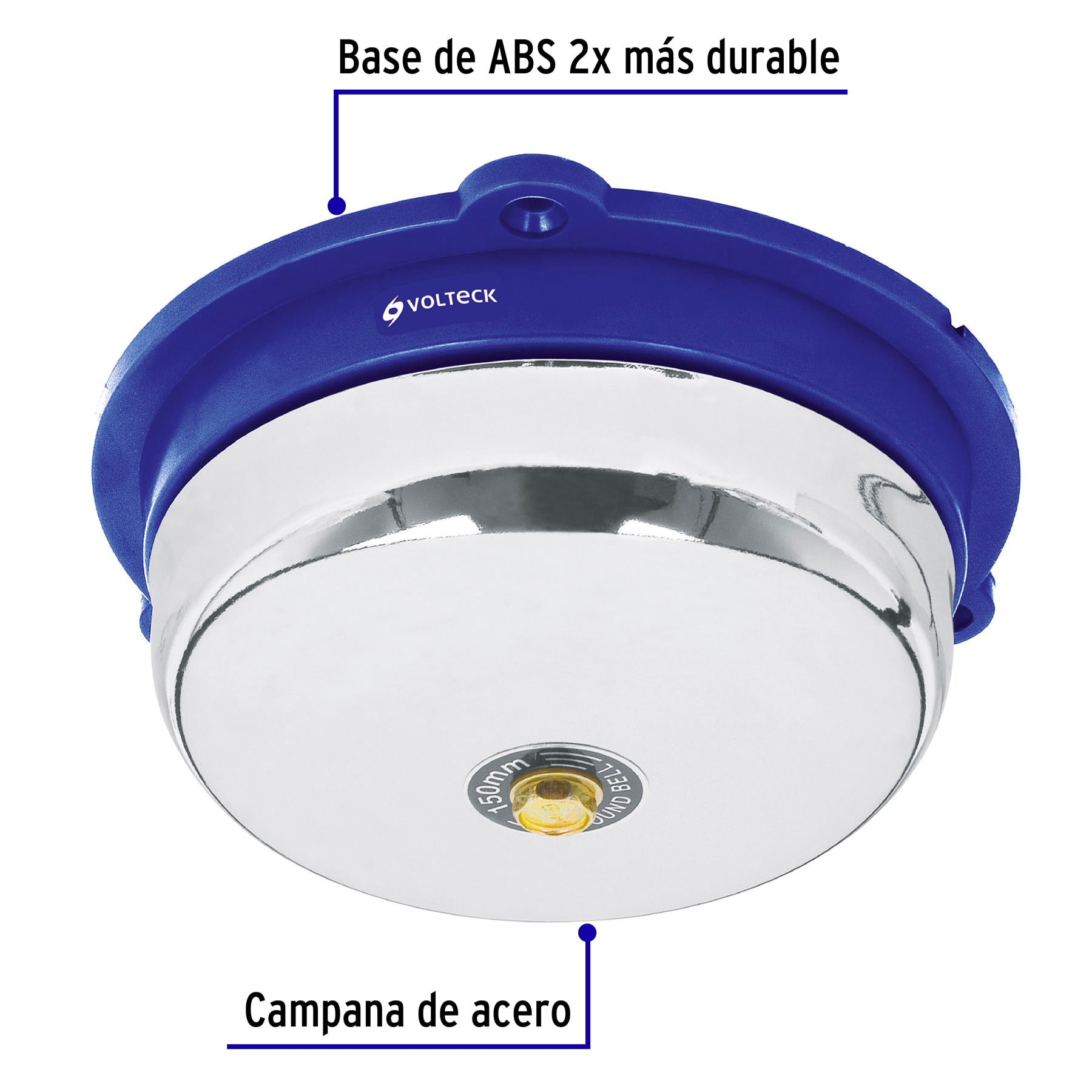 TIMBRE TIPO CAMPANA 6" - Imagen 2