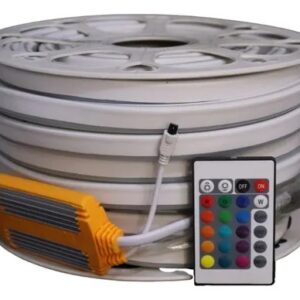 MANGUERA NEON RGB FLEXIBLE 25M