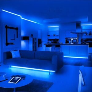 MANGUERA NEON FLEXIBLE 5M, AZUL REY