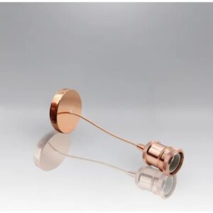 DECORATIVO COLGANTE VINTAGE ORO ROSADO